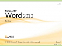 دورة في استخدام برنامج Word 2010 للعاملين بالكلية